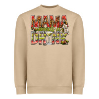 Mama Needs A Drink Heavyweight Sweatshirt | Teevron