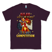 Plum relax were all crazy its not competition Classic Tee - JahusDesignShop