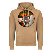 Vintage Camel Christmas Cow, Vintage Hoodie - Jasminsmagicworld