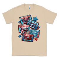 Mushroom usa america cassette tapes Classic Tee - MaliasSmallBusiness