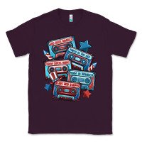 Plum usa america cassette tapes Classic Tee - MaliasSmallBusiness