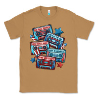 Toasted Coconut usa america cassette tapes Classic Tee - MaliasSmallBusiness