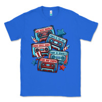True Royal usa america cassette tapes Classic Tee - MaliasSmallBusiness