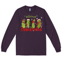 Plum Pickle Merry Christmas Long Sleeve Tee - MaliasSmallBusiness
