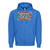 True Royal Best Nana Ever! Zipper Hoodie - Bettercallsaul