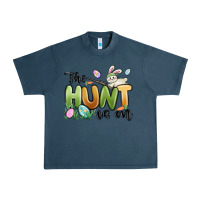 Midnight Navy the hunt is on Urban Heavy Tee - MaliasSmallBusiness