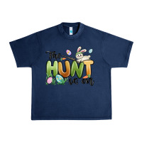 Navy the hunt is on Urban Heavy Tee - MaliasSmallBusiness