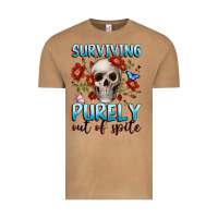 Surviving Purely Out Of Spite Vintage Tee | Teevron