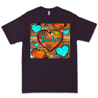 Plum teacher hearts Premium Tee - JahusDesignShop
