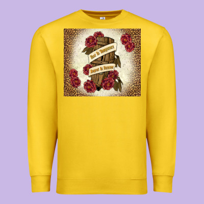 Fear Is Temporary Regret Is Forever Premium Sweatshirt Designed By Tumblerdesignbyshophia