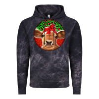 Cloud Black Christmas Cow Vintage Hoodie - Jasminsmagicworld