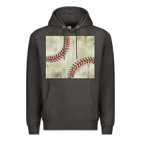 Smoke dirty baseball pattern Premium Hoodie - TumblerDesignByShophia
