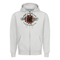 Dove Grey Chillin' on a dirt road Laid back swervin' like Zipper Hoodie - Bettercallsaul