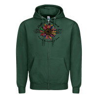 Sports Green Chillin' on a dirt road Laid back swervin' like Zipper Hoodie - Bettercallsaul