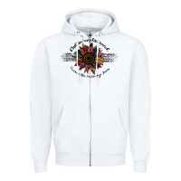 White Chillin' on a dirt road Laid back swervin' like Zipper Hoodie - Bettercallsaul