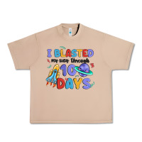 Burro i blasted my way through 100 days Urban Heavy Tee - MaliasSmallBusiness
