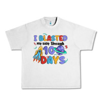 Lunar Rock i blasted my way through 100 days Urban Heavy Tee - MaliasSmallBusiness