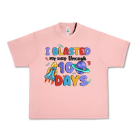 Salmon i blasted my way through 100 days Urban Heavy Tee - MaliasSmallBusiness