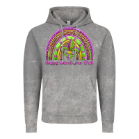 Cloud Rock happy mardi gras y'all rainbow Vintage Hoodie - Jasminsmagicworld
