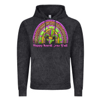 Vintage Black happy mardi gras y'all rainbow Vintage Hoodie - Jasminsmagicworld