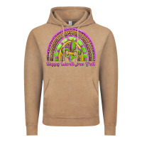 Vintage Coffee happy mardi gras y'all rainbow Vintage Hoodie - Jasminsmagicworld