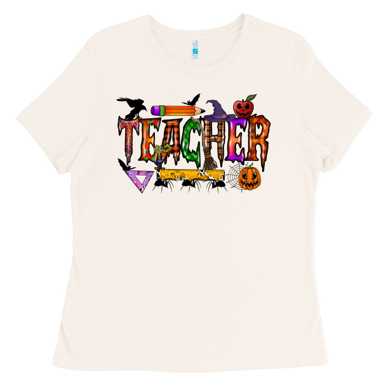 Teacher Halloween Ladies Tee by RacoonDesign | Teevron
