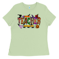 Matcha teacher halloween Ladies Tee - RacoonDesign