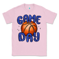 Bubblegum Pink game day basketball Classic Tee - MaliasSmallBusiness