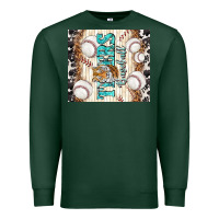 Sports Green tigers baseball with tiger Premium Sweatshirt - TumblerDesignByShophia