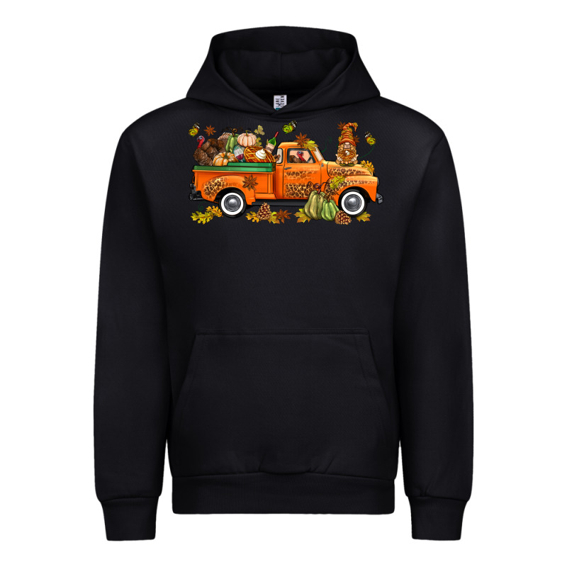 Thanksgiving Truck With Gnome Bbs Urban Hoodie by BundleAndBundleShop | Teevron