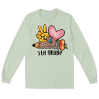 Matcha peace love 5th grade Long Sleeve Tee - JahusDesignShop