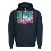 Navy mama tried Zipper Hoodie - Bettercallsaul