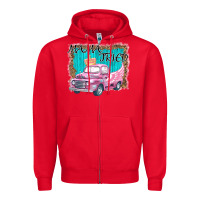 Red mama tried Zipper Hoodie - Bettercallsaul