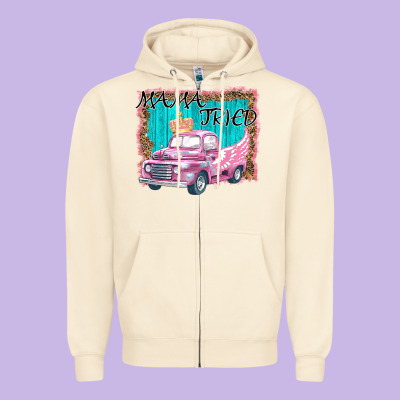 Mama Tried Zipper Hoodie Designed By Bettercallsaul