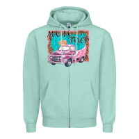 Seafoam mama tried Zipper Hoodie - Bettercallsaul