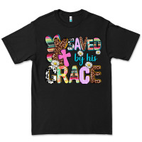 Black saved by his grace Premium Tee - AdoDesignShop