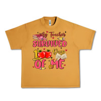 Peanut Butter my teacher survived 100 days of me Urban Heavy Tee - MaliasSmallBusiness