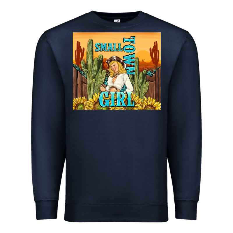 Small Town Girl Premium Sweatshirt by TumblerDesignByShophia | Teevron