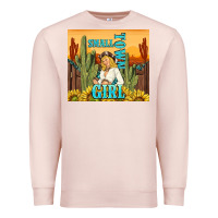 Pale Pink small town girl Premium Sweatshirt - TumblerDesignByShophia