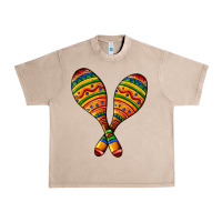 Mexican Maracas Urban Heavy Tee | Teevron