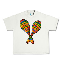 Pistachio mexican maracas Urban Heavy Tee - AdoDesignShop