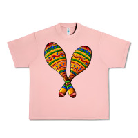 Salmon mexican maracas Urban Heavy Tee - AdoDesignShop