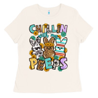 Bone Chillin with my peeps Easter Ladies Tee - OliviaCreatesArt