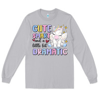 Moon Dust cute smart and a little bit dramatic Long Sleeve Tee - MaliasSmallBusiness