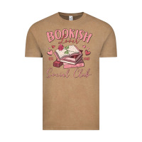 Vintage Coffee bookish lover social club Vintage Tee - MaliasSmallBusiness
