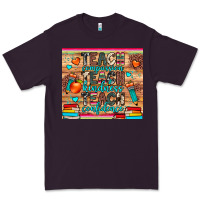 Plum teach compassion kindness confidence Premium Tee - JahusDesignShop