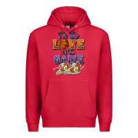 Cardinal for the love of the game basketball Premium Hoodie - HowdyJamesFarm
