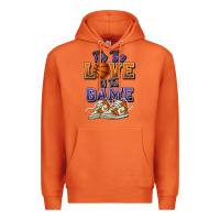 Carrot for the love of the game basketball Premium Hoodie - HowdyJamesFarm