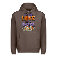 Coffee for the love of the game basketball Premium Hoodie - HowdyJamesFarm