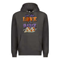 Smoke for the love of the game basketball Premium Hoodie - HowdyJamesFarm